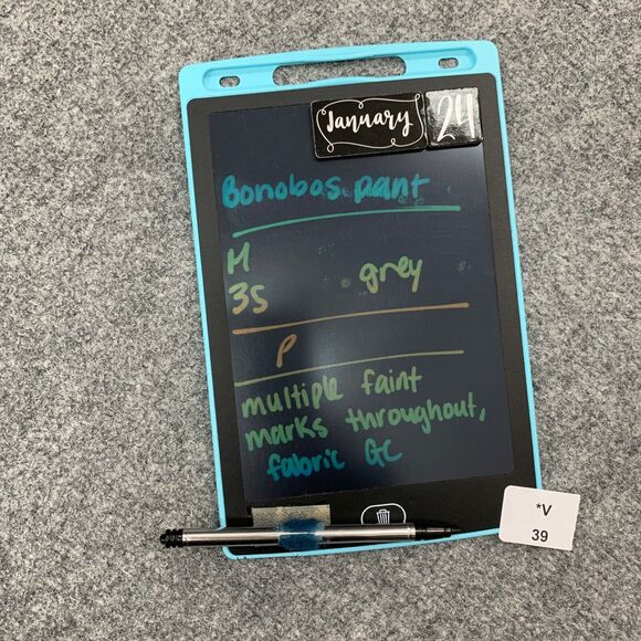 Bonobos Pants Mens 35 Gray Boot Fit Washed Chinos Straight Leg Cotton City Work - Picture 15 of 16